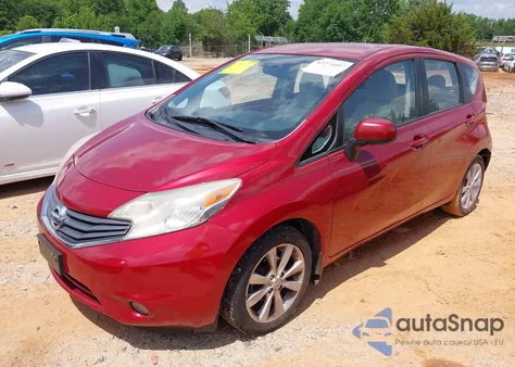 2014 Nissan Versa Note Sv z USA, uszkodzony, nr VIN 3N1CE2CP3EL380337